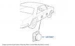 Speakers, 4-door cars, chassis numbers 01001-27998