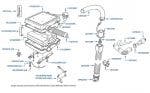 Engine Management Control Unit & Knock Sensors, Azure, chassis numbers 01001-01118 