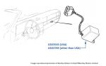 Engine Run Sensor, chassis numbers 01001-16970