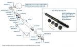 Rear Shock Absorber & Gas Springs, Corniche & Continental, chassis numbers 05037-30638