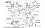Parking Brake Pedal, Azure, chassis numbers 50801-53647
