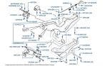 Parking Brake Pedal, Azure, chassis numbers 56348-61504
