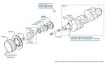 Crankshaft & Main Bearings, Bentley Eight, chassis numbers 13806-16954