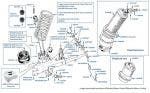 Rear Shock Absorbers, Springs & Trailing Arms chassis numbers 16214-41648