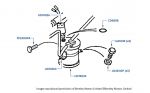 Receiver Drier, Continental R, Continental SC, Continental T & Azure chassis numbers 50801-67538 & 01001-01876