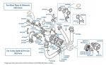 Turbo Outlet, catalyst, Continental R, chassis numbers 42001-42728