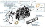 Crankcase, 4.25 Litre Engine (Front View)