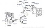 Gearbox Cooler Hoses & Pipes, Brooklands, Turbo R & Turbo RL, chassis numbers 44002-46783