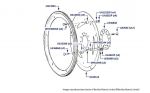 Starter Ring Gear & Flexible Drive Plate, Bentley Eight, chassis numbers 08862-16954