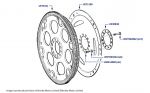 Starter Ring Gear & Flexible Drive Plate, Bentley Eight & Brooklands, chassis numbers 44022-46778