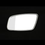 ASPHERIC MIRROR GLASS, LEFT HAND, HEATED, CHROME BEZEL (PP57569PACHR)