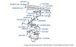 Actuator, Mode Flap, Continental R, chassis numbers 42001-52449