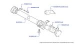 Propellor Shaft, Arnage RL (chassis 19150-19449)