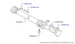 Propellor Shaft, Arnage RL (chassis 19500-19679)