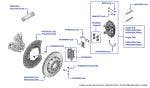 Rear Brakes (Ceramic), New Continental GT & New Continental Convertible (2018-2023)