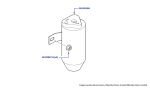 Receiver Drier, Silver Seraph, Silver Seraph LOL & Park Ward (all chassis), Arnage Green Label (chassis 01001-05100) & Arnage 4.4L Birkin (chassis 05236-06786) 