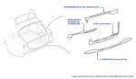 Silver Cloud I-III & S1-3 Boot/Trunk Lid Reinforcement Panels & Rear Fairing