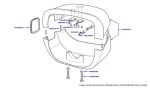 Steering Column Cowling, Arnage Green Label, Arnage 4.4L Birkin, Arnage Red Label & Arnage Le Mans