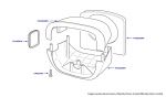 Steering Column Cowling, Arnage R (chassis 08323-11658), Arnage RL (chassis 19150-19449), Arnage T (chassis 08200-11660), Arnage Diamond Series, Arnage Blue Train & Azure (chassis 11142-11686)