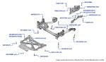 Subframe (Front, V6 Hybrid), Bentayga (2017-2020)