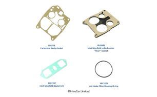 Gaskets chassis numbers 30000-50757 & 01557-05036 (Solex Carburetor)