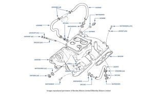Intake Manifold & Tee Piece chassis numbers 30003-50337 (Solex Carburetor)
