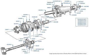 4-Speed Gearbox Output, Reverse & Rear Extension