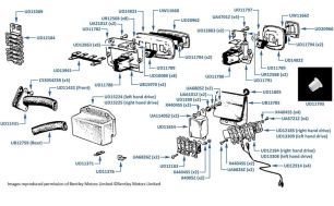Window Motor Switches, chassis numbers 01001-08861