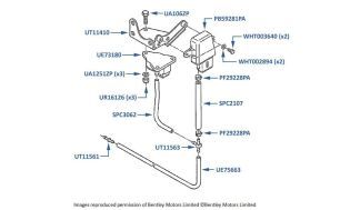 Manifold Air Pressure (MAP) Sensors, Continental R, Continental T & Azure, chassis numbers 01001-01876