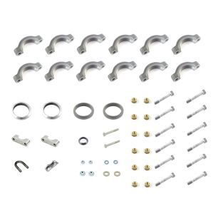 EXHAUST HANGER & CLAMP KIT 6-BOX SYSTEM