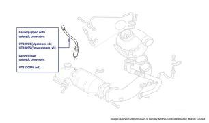 Oxygen (Lambda) Sensors, Arnage Red Label & Arnage Le Mans